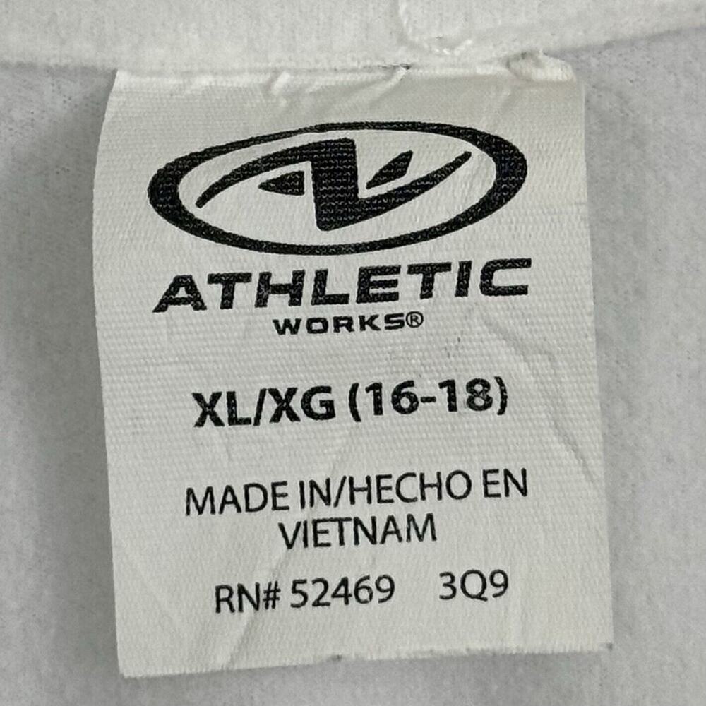 Athletic Works Women's White Stretchy Long Sleeve Athletic Fit Top SZ/XL 16-18 - Picture 13 of 14